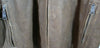 Columbia SOFT BROWN Leather Jacket Motorcycle Bomber Lining