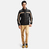 Cafe Racer Danson Black Leather Bomber Jacket