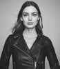 REISS TALLIS LEATHER BIKER JACKET