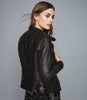 REISS TALLIS LEATHER BIKER JACKET