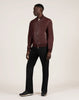 DUNHILL LEATHER BOMBER JACKET