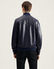 DUNHILL LEATHER BOMBER JACKET