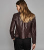 REISS TALLIS LEATHER BIKER JACKET